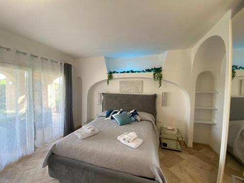 Katil atau katil-katil dalam bilik di Sardinia Art House