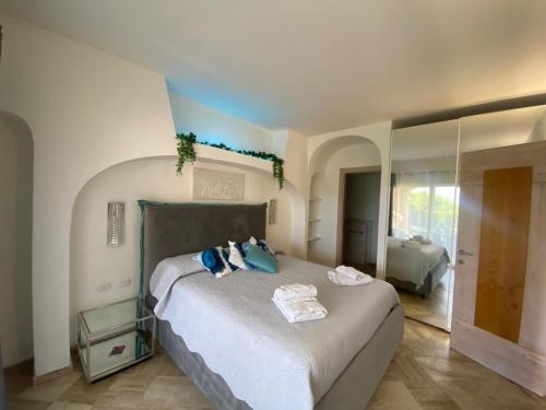 Katil atau katil-katil dalam bilik di Sardinia Art House