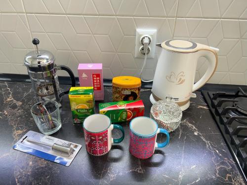Kemudahan buat kopi dan teh di ЖК Фрунзе
