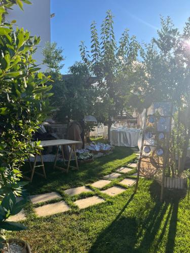 Jardín al aire libre en Masseria li Vecchi