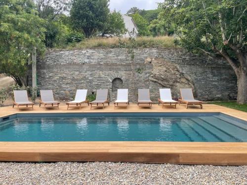 Villa prestige avec piscine - dans les hauteurs de Bastia