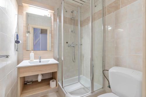 Koupelna v ubytování Ambassador Suites Leuven