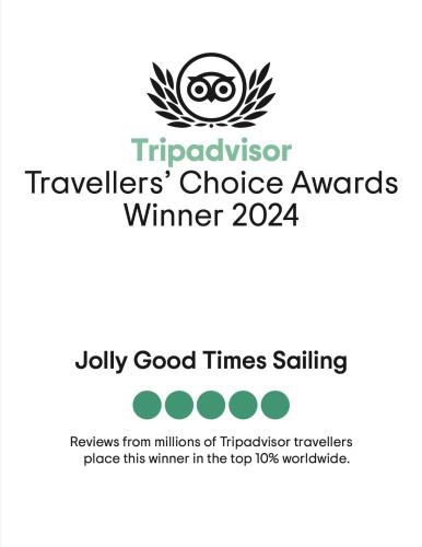 a flyer for the timbers choice awards with an owl logo at Jolly Good Times Sailing in Tromsø
