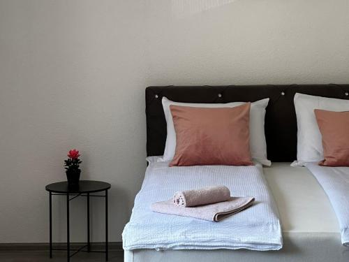 Apartman Edwin Jajceにあるベッド