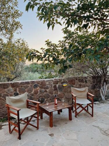 Zahrada ubytování Private apartment in Marathonas, Aegina