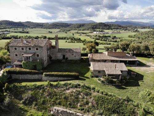 NavésにあるSant Grau Iの田地古家の空見