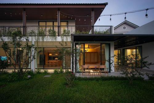 Zahrada ubytování Binsy Casa