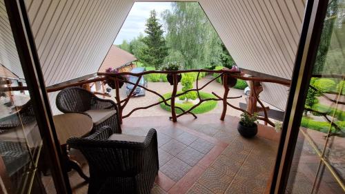 Balkoni atau teres di Bylew Zacisze