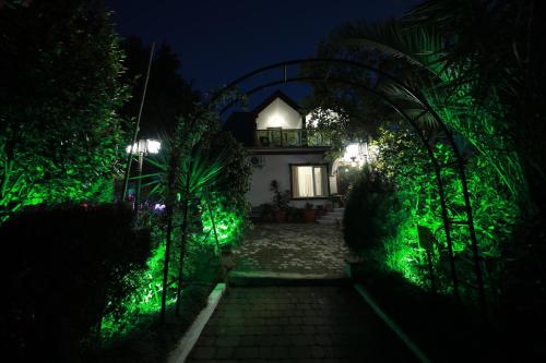 Κήπος έξω από το Mount Villa Kvariati