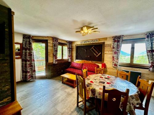 Appartement spacieux 6 pers avec balcon au pied des pistes à Val Cenis - FR-1-508-31