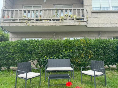 Acogedor apartamento con jardín