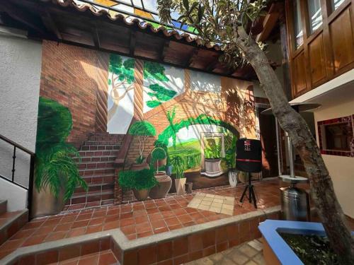 Budova, kde se prázdninový dům nachází