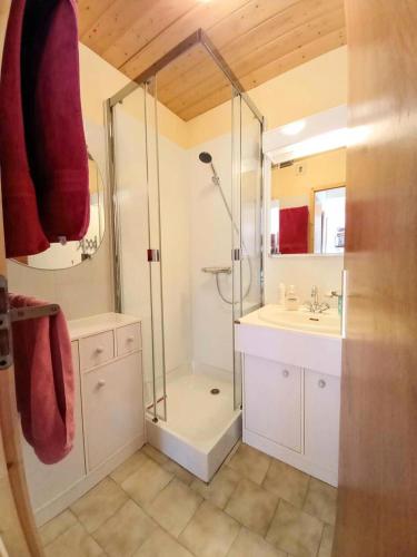 Ένα μπάνιο στο Résidence Le Pointon - 3 Pièces pour 6 Personnes MAE-3314