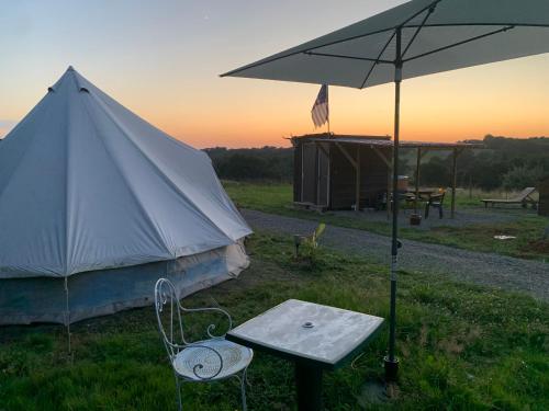 La Tente Tipi au Ranch du Bonheur