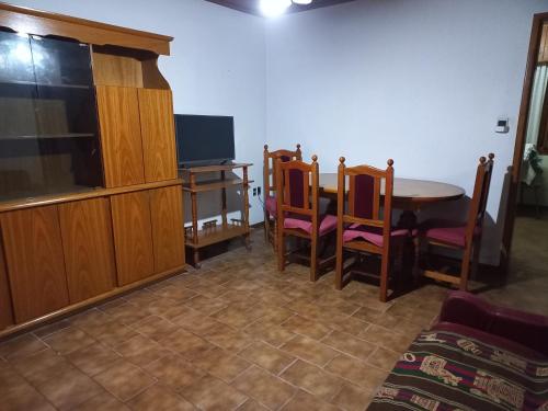Χώρος καθιστικού στο Casa amarilla