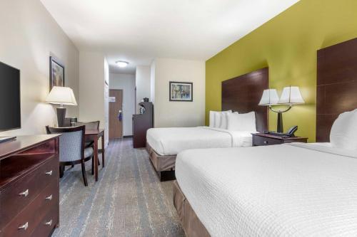 Letto o letti in una camera di Best Western Plus Mansfield Inn & Suites