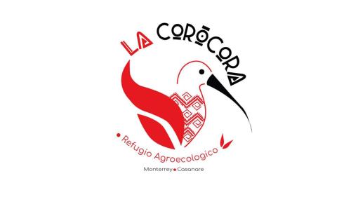 a logo of a bird with la croce at Ecolodge La Corocora in Monterrey