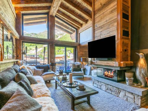 Luxueux Duplex 6P avec Jacuzzi, Hammam, Cheminée, Garage, Proche Pistes et Commerces - FR-1-694-357