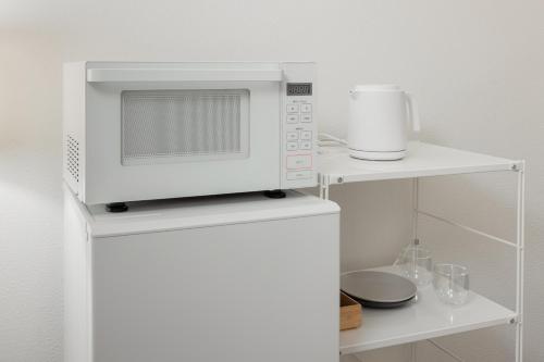 Kuchyň nebo kuchyňský kout v ubytování エルザビル208