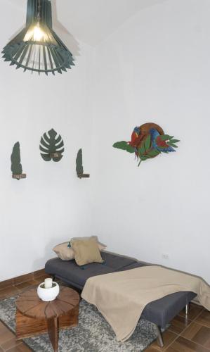 Posezení v ubytování Apartamentos Tzapotitlan