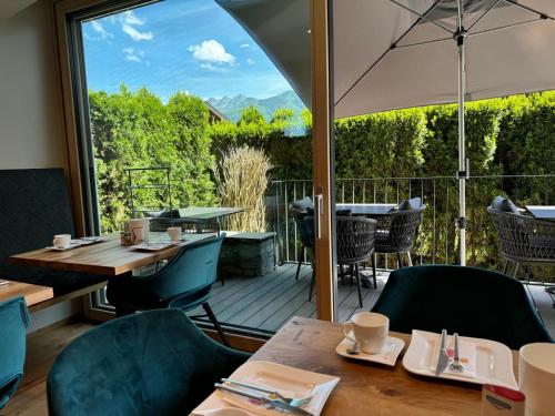 Restaurace v ubytování Comfort Hotel Garni Landhaus Gitti