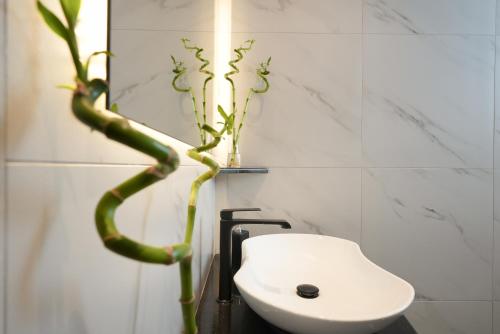 Salle de bains dans l'établissement Syntagma square, 50sqm nikis luxurious apartment