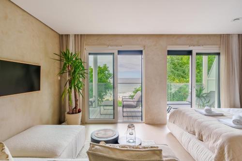 Boho z Widokiem na Morze by Perłowa Przystań Rent