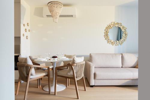 Posezení v ubytování Apartamenty In Wydma & Las