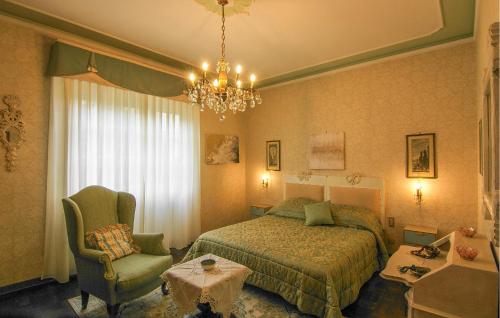 Katil atau katil-katil dalam bilik di Nice Apartment In Lucca With Wifi