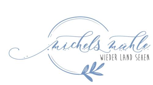 a calligraphy inscription australias milk under land sign with a leaf at Michels Mühle - Pitt sin Atelier in Brilon