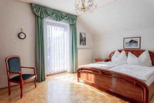 Voodi või voodid majutusasutuse NaturparkResort Haus Geigenkogel toas