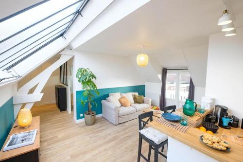 Les toits de Fontainebleau