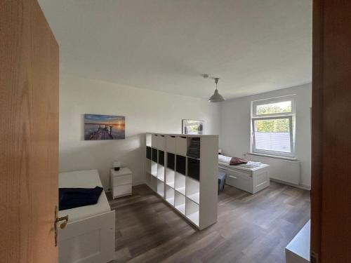 Χώρος καθιστικού στο Ferienwohnung Grevesmühlen