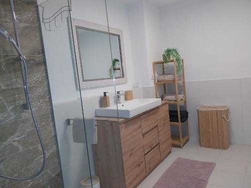 Koupelna v ubytování Apartment Amaterasu