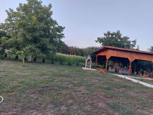 Jardín al aire libre en Casa Anais