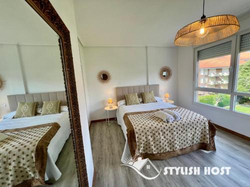 Stylish host ,Fabuloso piso a 100m de la playa del Ris