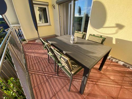 Μπαλκόνι ή βεράντα στο Ferienwohnung Meßmer mit Balkon