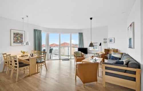 Χώρος καθιστικού στο Gudhjem Søpark Lejl 8