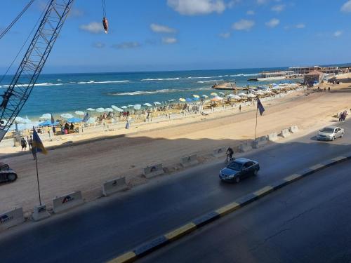 شقة 175متر مفروشة بانوراما البحر وشواطئ العصافرة