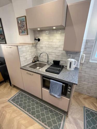 Dapur atau dapur kecil di Appartement neuf à Palaiseau !