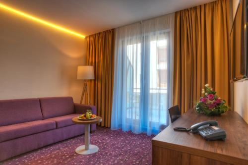 Un lugar para sentarse en Hotel Pine