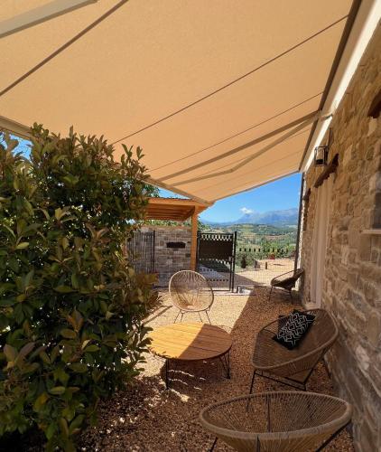 Un balcón o terraza en Agriturismo Colpo di Fortuna