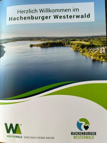a poster for the hacieland waterkeeper wastewater treatment plant at Erholung im Westerwald ! in Hachenburg
