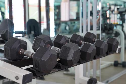 Palestra o centro fitness di Aleria Belport Beach Hotel