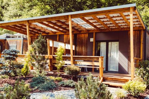 Zahrada ubytování Taos Single - Camping Du Nord