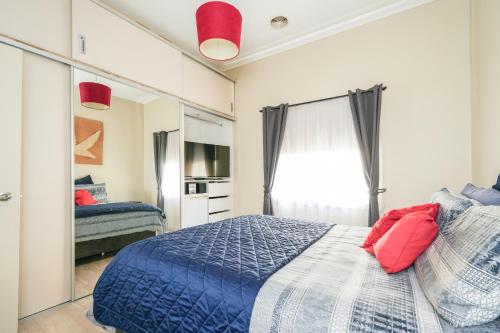 Ένα ή περισσότερα κρεβάτια σε δωμάτιο στο Brunswick Melbourne-Cosy Room-Great location