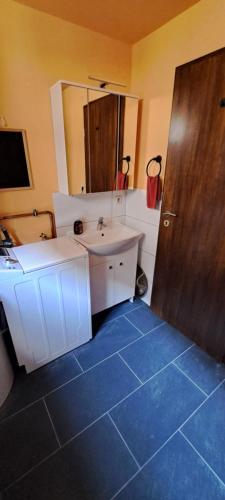 Koupelna v ubytování Ferienwohnung Piccolino