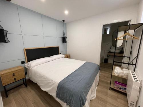 Ένα ή περισσότερα κρεβάτια σε δωμάτιο στο Apartamento 04