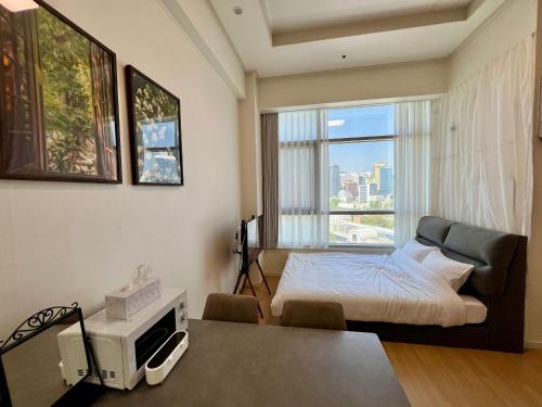 Et opholdsområde på Holiday In Seoul