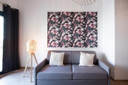 Posezení v ubytování Suite Kella 2 - Tassin - Beau studio rénové